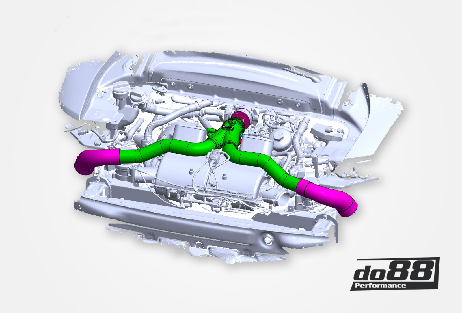 Porsche 911 Carrera (991.2) Y-Rohr
