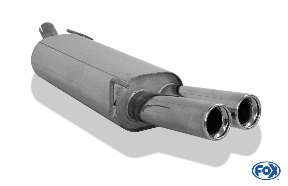 VW Golf III Endschalldämpfer - 2x76 Typ 13 VW Golf III GTI/ VR6 Endschalldämpfer - 2x76 Typ 13