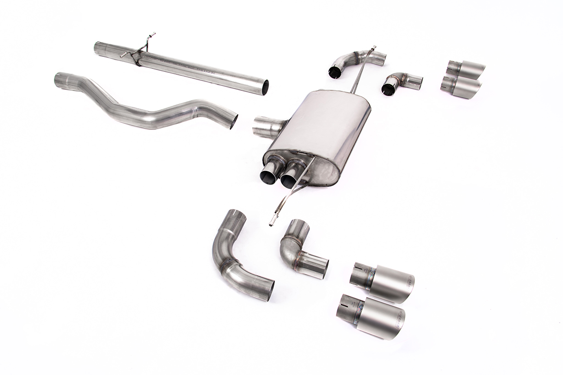 Land Rover / Range Rover Defender 110 2.0 I4 P300 & P400e (OPF/GPF and Non-OPF/GPF Equipped Vehicle Compatible) Quad 90mm GT90