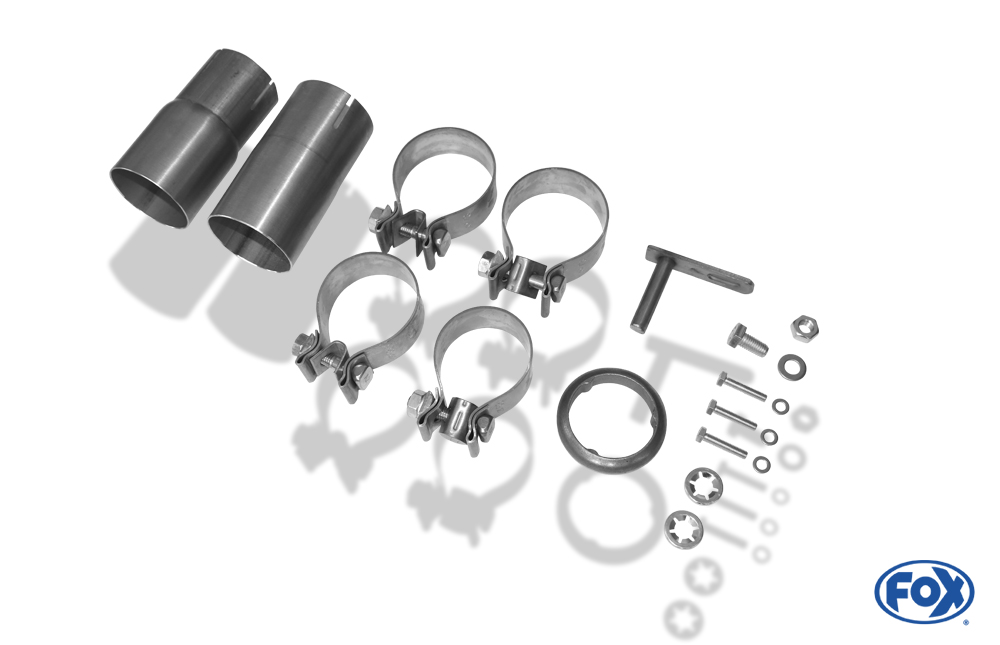 Audi A3 Typ 8P Endschalldämpfer Ø70mm einseitig - 2x76 Typ 17 VW Scirocco - 13 Endschalldämpfer - 2x76 Typ 25