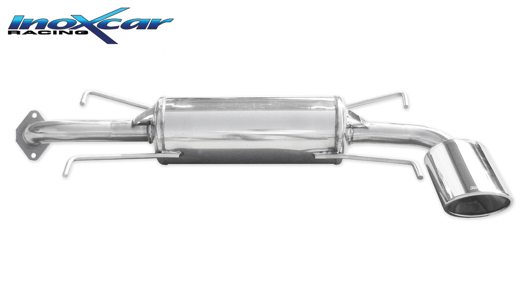 IMPREZA 4WD 2.5 WRX (230PS) Sportauspuff 150x105mm Edelstahl