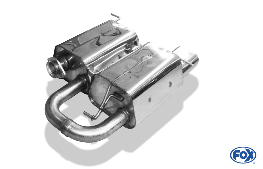 BMW E90/91 318i/ 320i Endschalldämpfer - 135x80 Typ 53