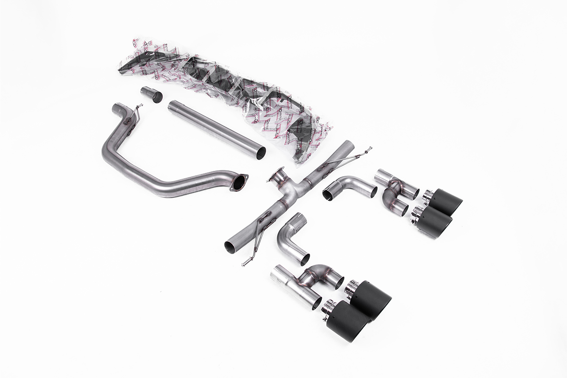 Volkswagen Golf Mk8 GTi (Golf R Style Quad Outlet Systems - 245ps Non-GPF / North American Models Only) 115 JET