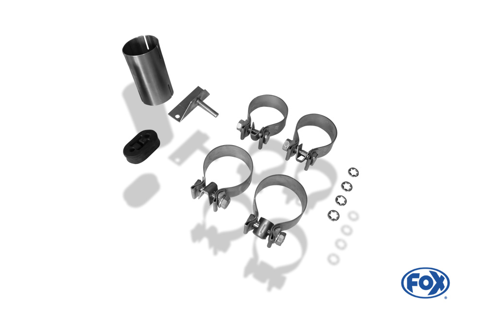 BMW X3 F25 Endschalldämpfer quer Ausgang rechts/links - 2x90 Typ 25 rechts/links