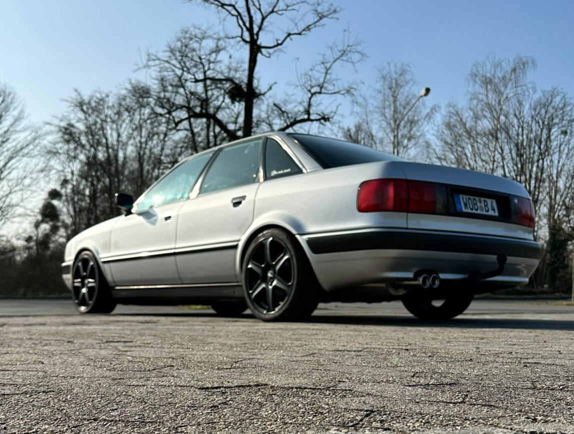 Audi 80 Typ B4 Limousine & Avant Endschalldämpfer zweiflutig - 2x76 Typ 13