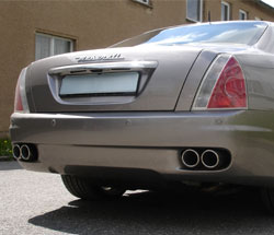 Maserati Quattroporte V Endschalldämpfer rechts/links - 2x90 Typ 17 rechts/links Maserati Quattroporte V Endschalldämpfer rechts/links - 2x90 Typ 17 rechts/links