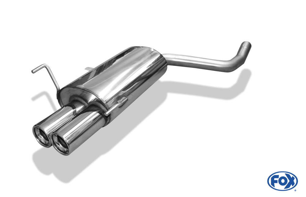 Mercedes CLK Typ 208 Endschalldämpfer - 2x80 Typ 13 Mercedes CLK Typ 208 Endschalldämpfer - 2x80 Typ 13
