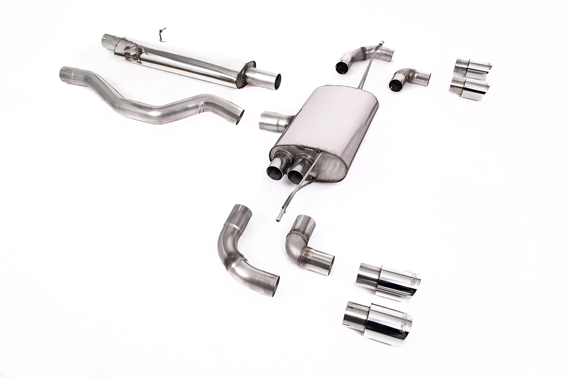 Land Rover / Range Rover Defender 110 3.0 I6 P400 (OPF/GPF and Non-OPF/GPF Equipped Vehicle Compatible) Quad 90mm GT90