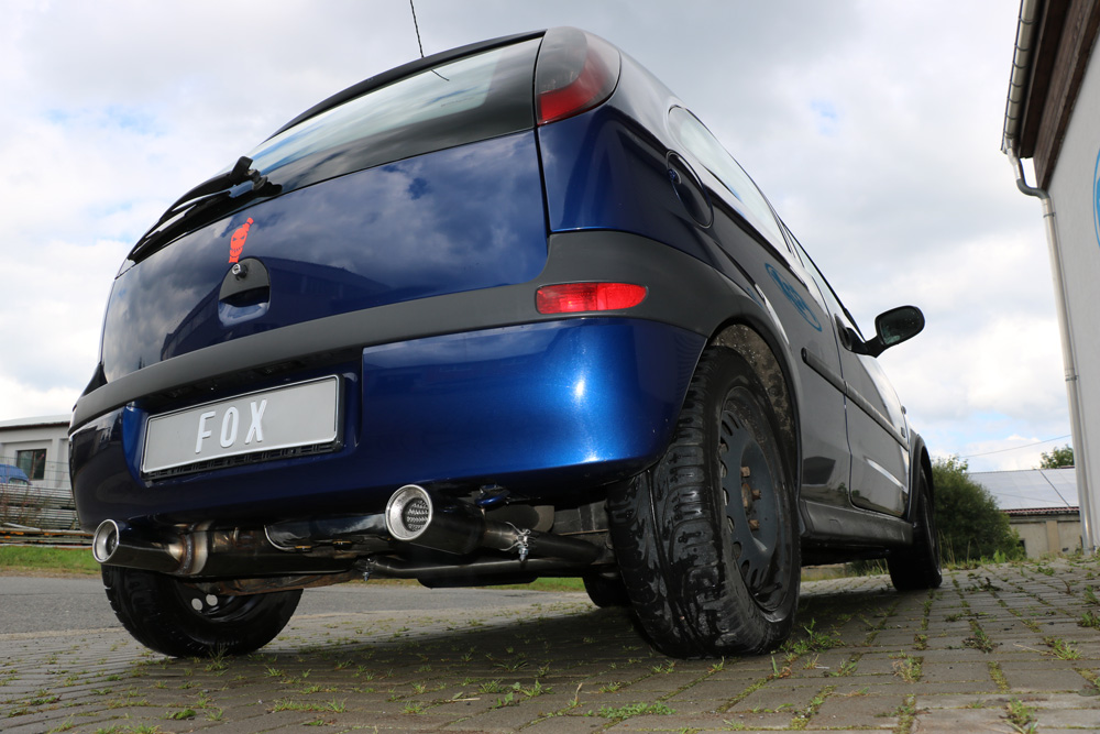 Opel Corsa C Endschalldämpfer Ausgang rechts/links - 1x90 Typ 13 rechts/links Opel Corsa C Endschalldämpfer Ausgang rechts/links - 1x90 Typ 13 rechts/links