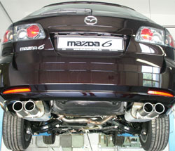 Mazda 6 Facelift Endschalldämpfer Ausgang rechts/links - 2x80 Typ 13 rechts/links
