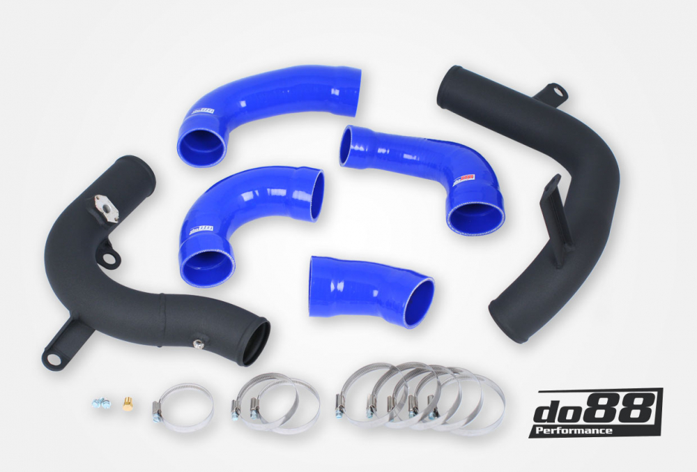 VAG 1.8 / 2.0 TSI MQB std LLK Rohr Schwarz, blau Schlauch, Nicht 7-Gang-DSG