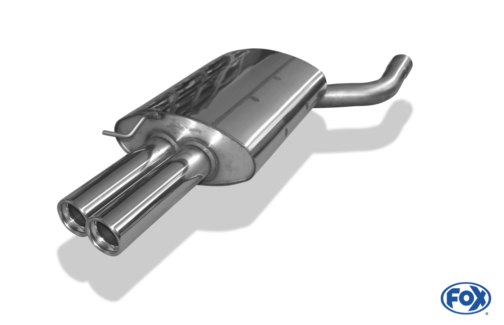 BMW E60/61 - 520i/ 523i/ 525i/ 530i Endschalldämpfer - 2x76 Typ 13