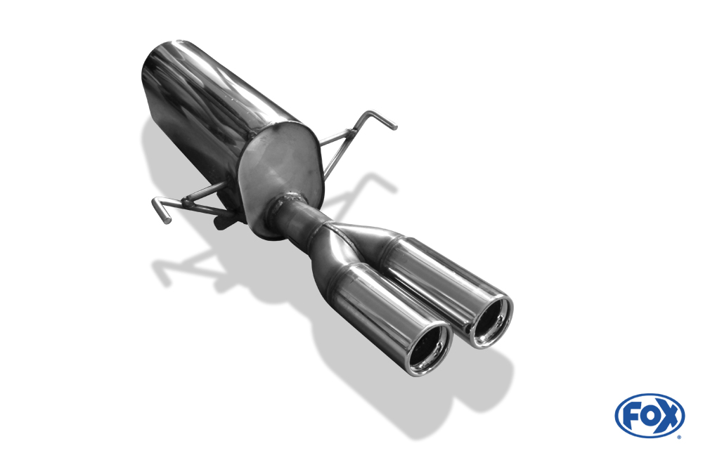 Opel Astra H Caravan Endschalldämpfer einseitig - 2x76 Typ 13 Opel Astra H Caravan Endschalldämpfer einseitig - 2x76 Typ 13