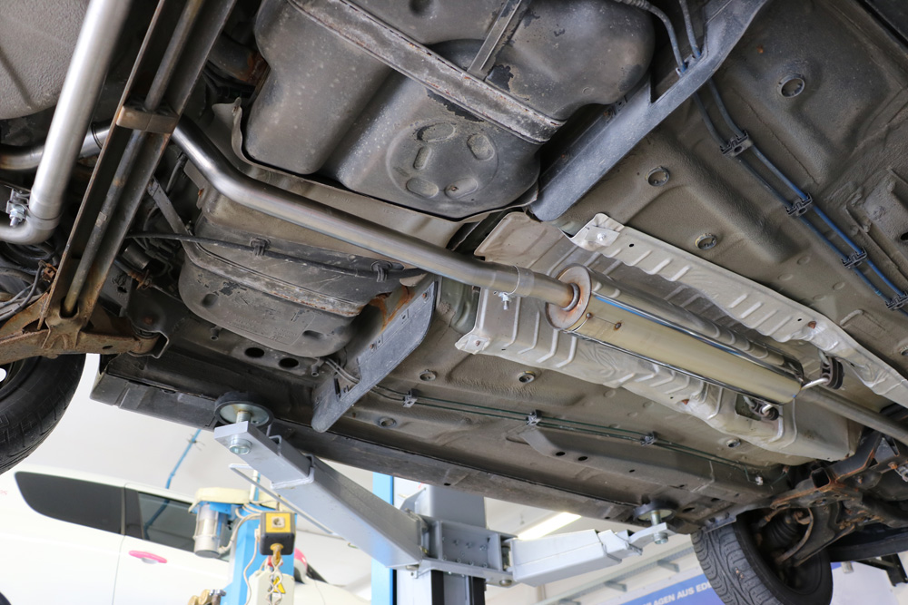 Opel Corsa C Vorschalldämpfer Opel Corsa C - 1,2l Verbindungsrohr mit Flexstück