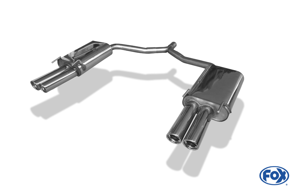 Opel Vectra C GTS Endschalldämpfer rechts/links zweiflutig - 2x76 Typ 17 rechts/links Opel Vectra C GTS Endschalldämpfer rechts/links zweiflutig - 2x76 Typ 17 rechts/links