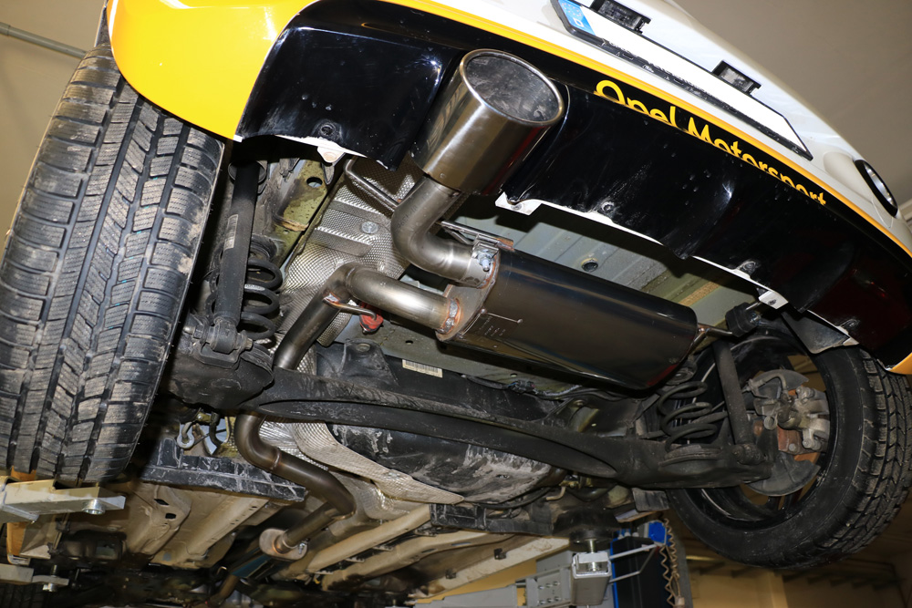 Opel Adam S Endschalldämpfer quer Ausgang links - 140x90 Typ 44 links Opel Adam S Endschalldämpfer quer Ausgang links - 140x90 Typ 44 links