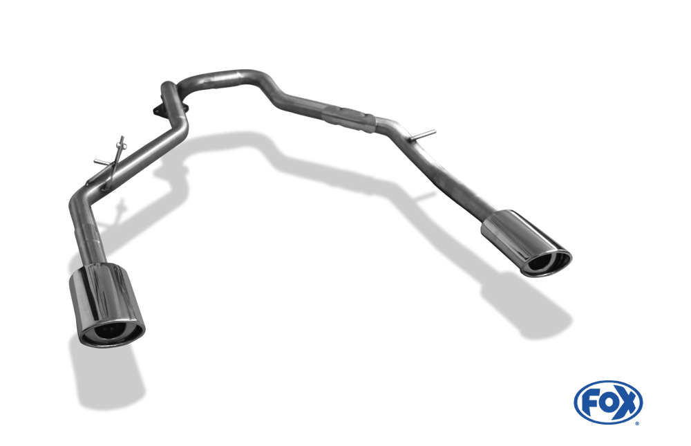 Kia Sorento Typ JC Endrohrgeweih Ausgang rechts/links - 115x85 Typ 33 rechts/links