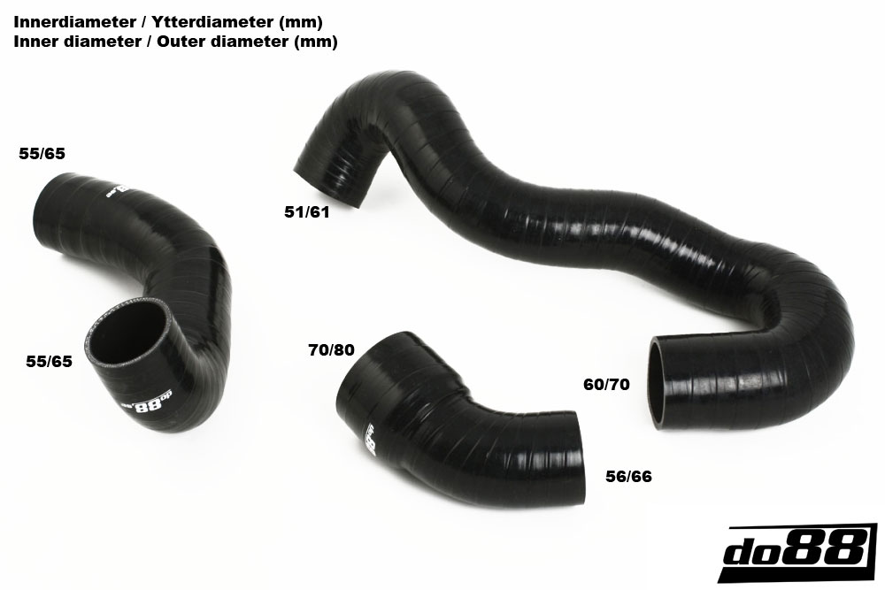 SAAB 9-5 1.9 TiD 2006-2010 Druckschläuchen (85Ah batterie)