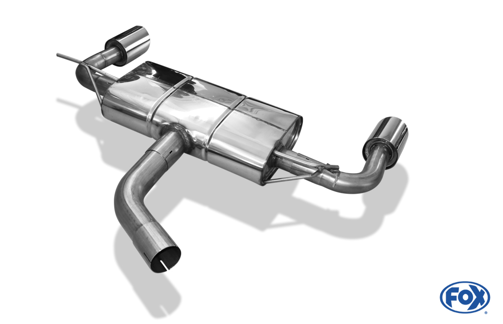 Seat Leon 5F - Einzelradaufhängung Endschalldämpfer Ausgang rechts/links - 1x100 Typ 25 rechts/links passend für Rieger Stoßstange Seat Leon 5F Endschalldämpfer rechts/links - 1x100 Typ 25 rechts/links für Rieger Stoßstange (Art. Nr. 00088089)