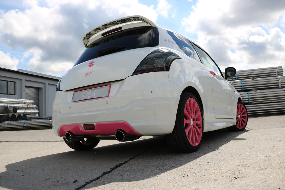 Suzuki Swift IV Endschalldämpfer Ausgang rechts/links - 1x100 Typ 16 rechts/links Suzuki Swift IV Endschalldämpfer Ausgang rechts/links - 1x100 Typ 16 rechts/links