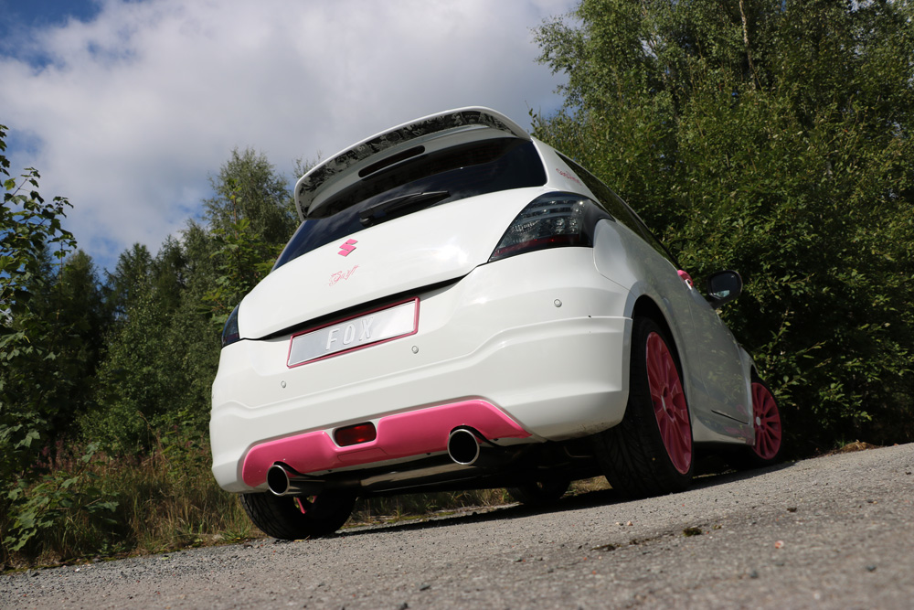 Suzuki Swift IV Endschalldämpfer Ausgang rechts/links - 1x100 Typ 16 rechts/links Suzuki Swift IV Endschalldämpfer Ausgang rechts/links - 1x100 Typ 16 rechts/links