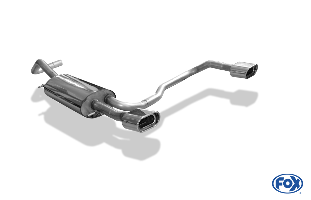 Audi A4 Typ B5 Endschalldämpfer Ausgang rechts/links - 135x80 Typ 53 rechts/links Audi A4 Typ B5 Endschalldämpfer Ausgang rechts/links - 135x80 Typ 53 rechts/links