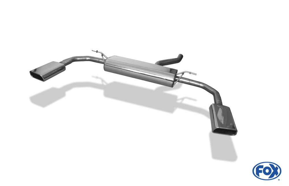 Mercedes CLA - C117/ X117 Frontantrieb Endschalldämpfer quer Ausgang rechts/links - 145x65 Typ 59 rechts/links