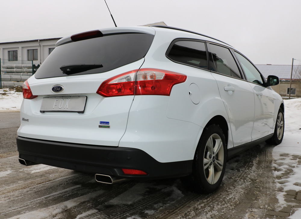 Ford Focus III Ecoboost - Turnier/ Kombi Endschalldämpfer Ausgang rechts/links - 145x65 Typ 59 rechts/links