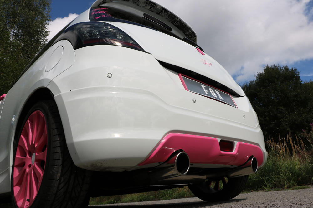 Suzuki Swift IV Endschalldämpfer Ausgang rechts/links - 1x100 Typ 16 rechts/links Suzuki Swift IV Endschalldämpfer Ausgang rechts/links - 1x100 Typ 16 rechts/links