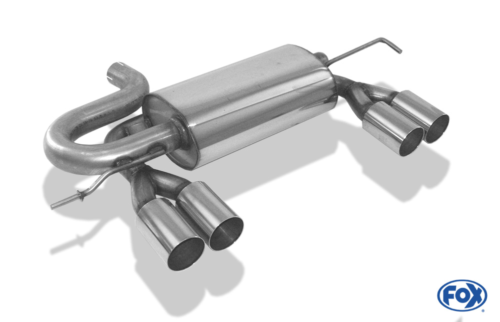 Audi S3 Typ 8L Endschalldämpfer Ausgang rechts/links Ø 63,5mm - 2x80 Typ 10 rechts/links Audi S3 Typ 8L Endschalldämpfer Ausgang rechts/links Ø 63,5mm - 2x80 Typ 10 rechts/links