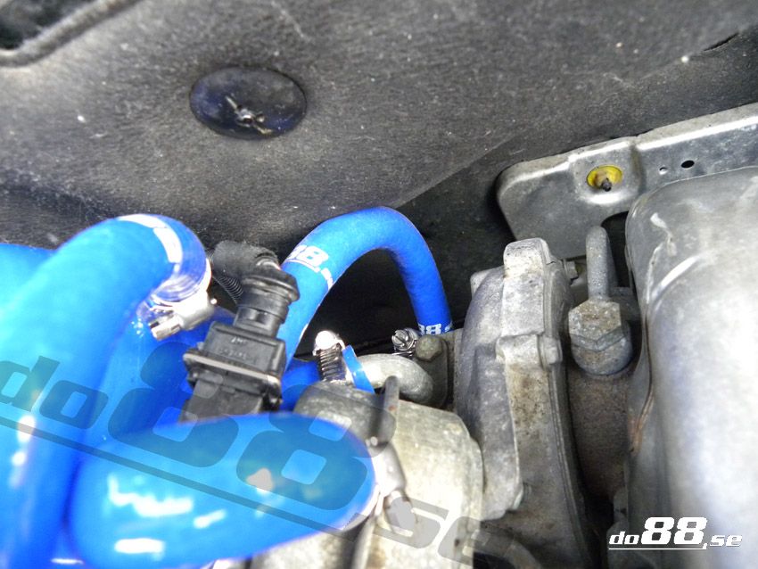 SAAB 9-3 2.0T 2003- Magnetventil & Kurbelgehäuseschläuche Blau