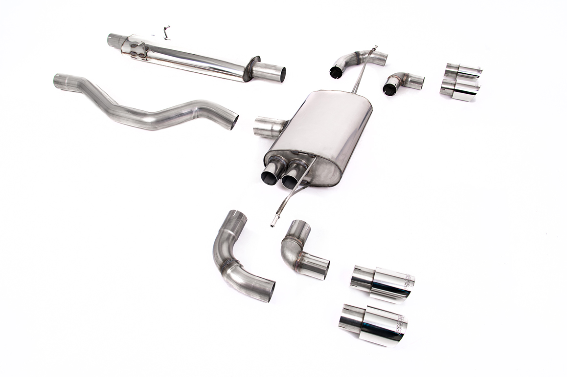 Land Rover / Range Rover Defender 110 2.0 I4 P300 & P400e (OPF/GPF and Non-OPF/GPF Equipped Vehicle Compatible) Quad 90mm GT90