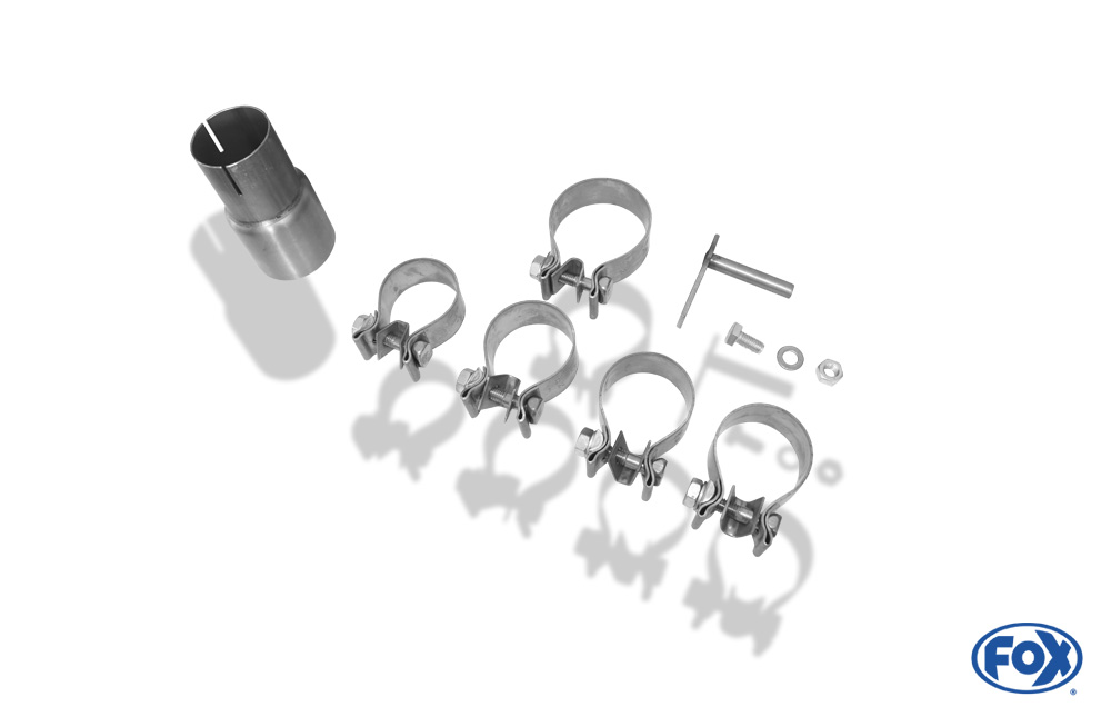 VW Golf VII - 2,0l GTI Endschalldämpfer rechts/links - 1x90 Typ 16 rechts/links Seat Leon 5F Cupra Endschalldämpfer Ausgang rechts/links - 160x90 Typ 38 rechts/links