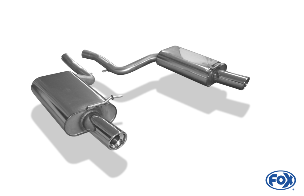 Audi A4 Typ B6 quattro Endschalldämpfer rechts/links - 1x90 Typ 17 rechts/links Audi A4 Typ B7 quattro Endschalldämpfer rechts/links Ø63,5mm - 1x90 Typ 17 rechts/links