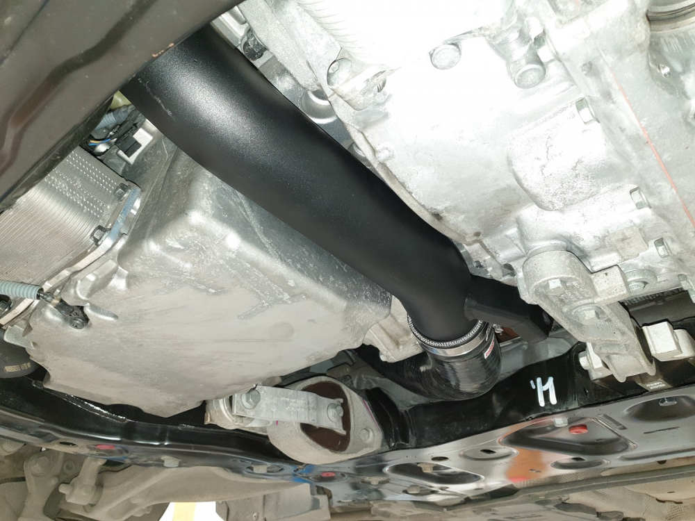 Volvo S60 V60 XC60 V90 S90 XC90 SPA Druckrohr, T8 Benzin, std LLK, Blauer Schlauch
