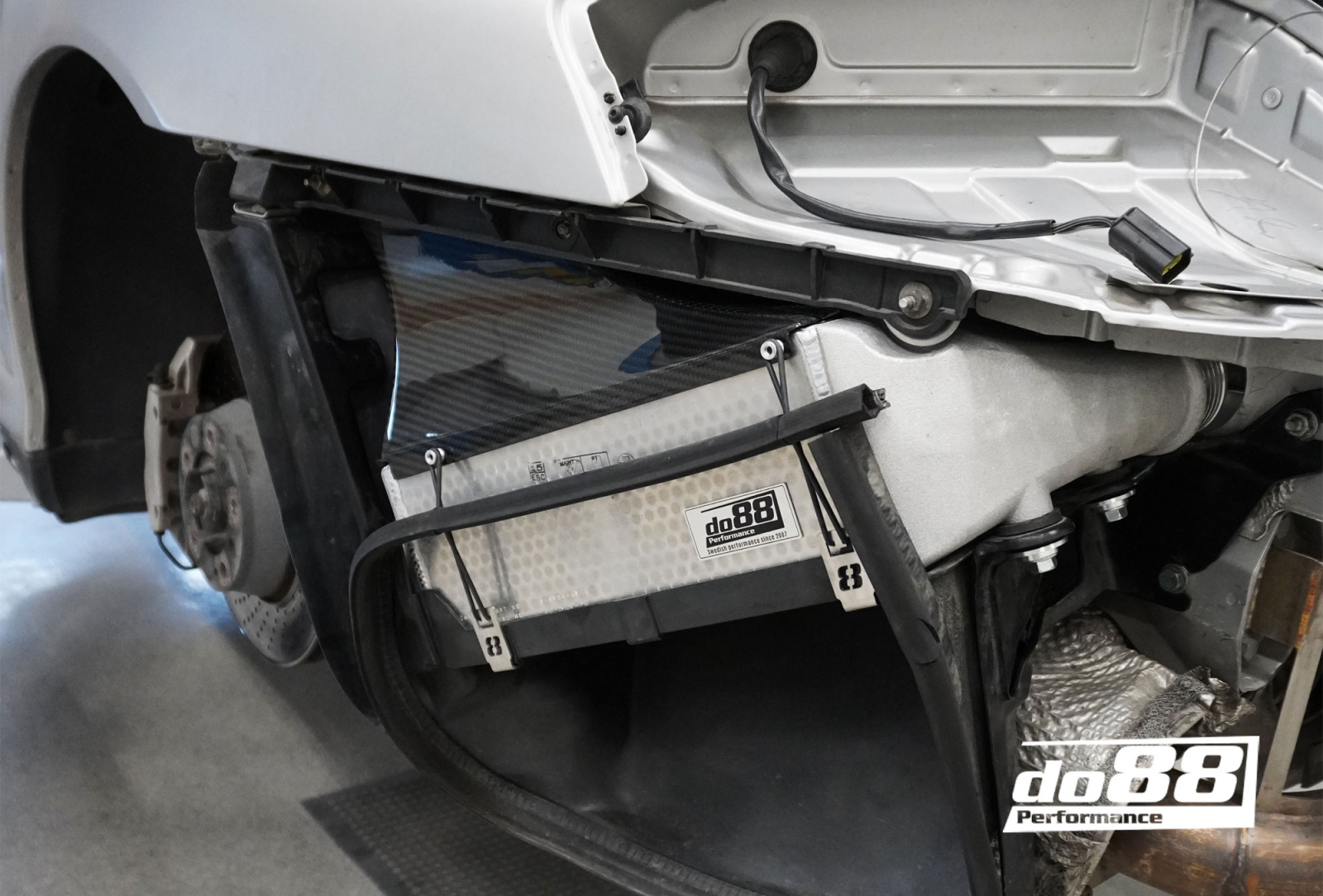 Porsche 911 Turbo (996) Ladeluftkühler-kit MERA für OEM Y-Rohr
