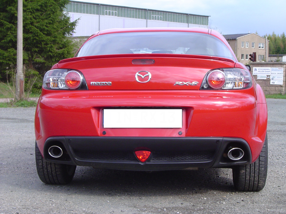 Mazda RX8 Endschalldämpfer quer Ausgang rechts/links - 115x85 Typ 38 rechts/links Mazda RX8 Endschalldämpfer quer Ausgang rechts/links - 115x85 Typ 38 rechts/links