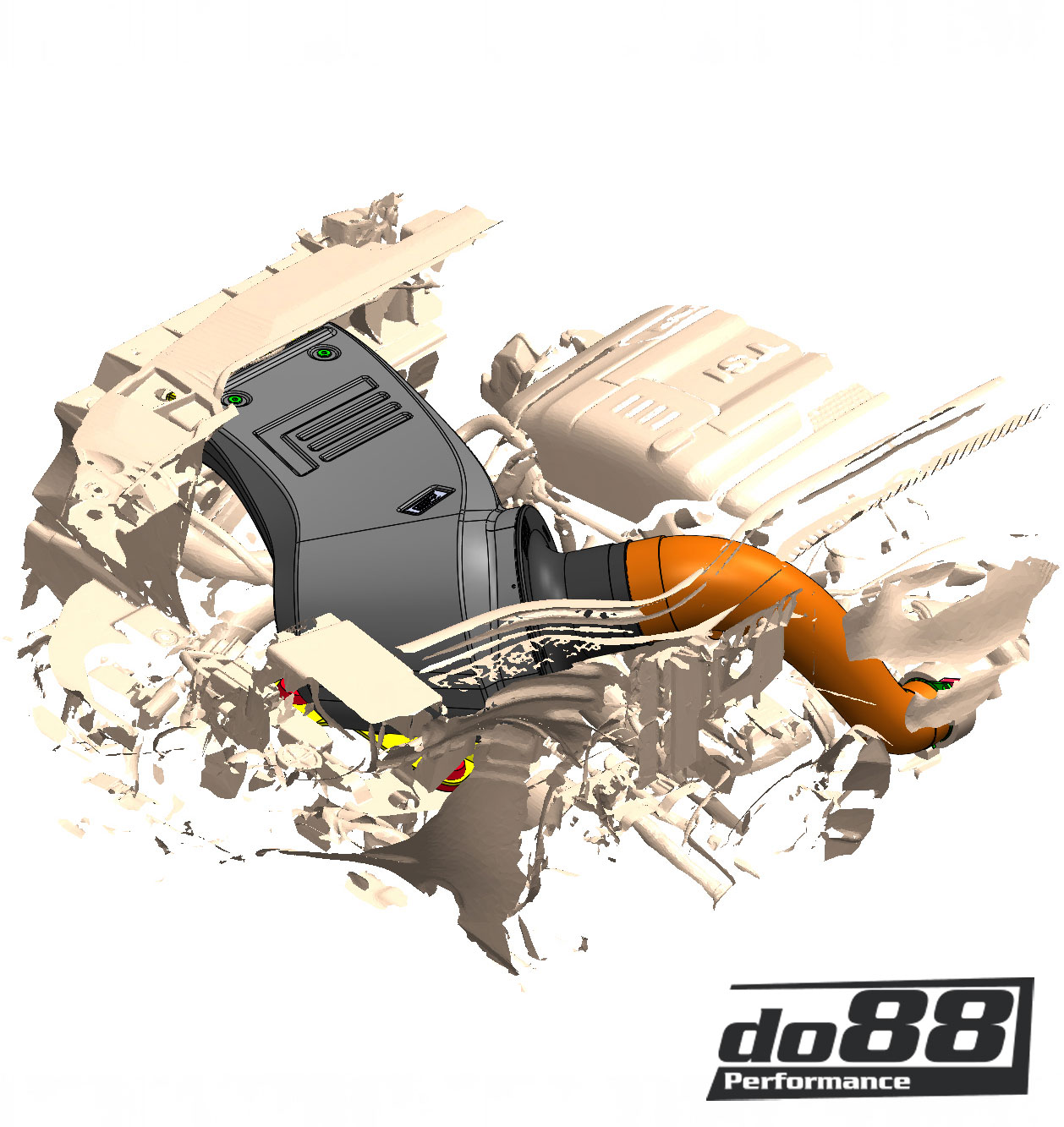 do88 Ansaugsystem VW Polo GTI, Seat Ibiza 1,8TSI EA888, Audi S1 2.0 TFSI do88 Ansaugsystem VW Polo GTI, Seat Ibiza 1,8TSI EA888, Audi S1 2.0 TFSI, Hybrid Turbo Ø53mm