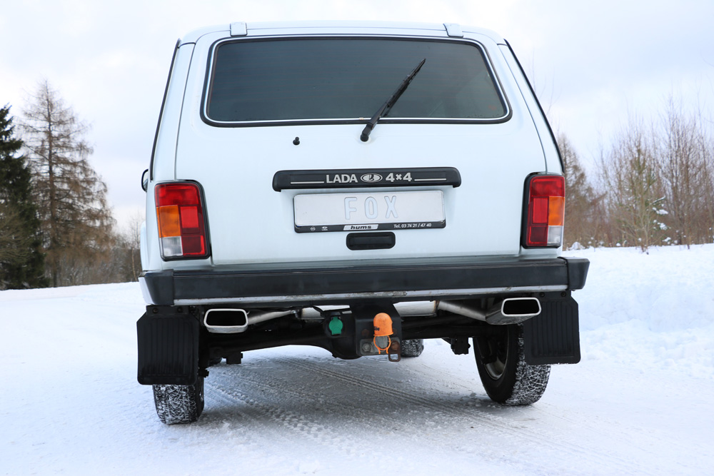 Lada Niva 4x4 Endschalldämpfer quer Ausgang rechts/links - 145x65 Typ 59 rechts/links Lada Niva 4x4 Endschalldämpfer quer Ausgang rechts/links - 145x65 Typ 59 rechts/links