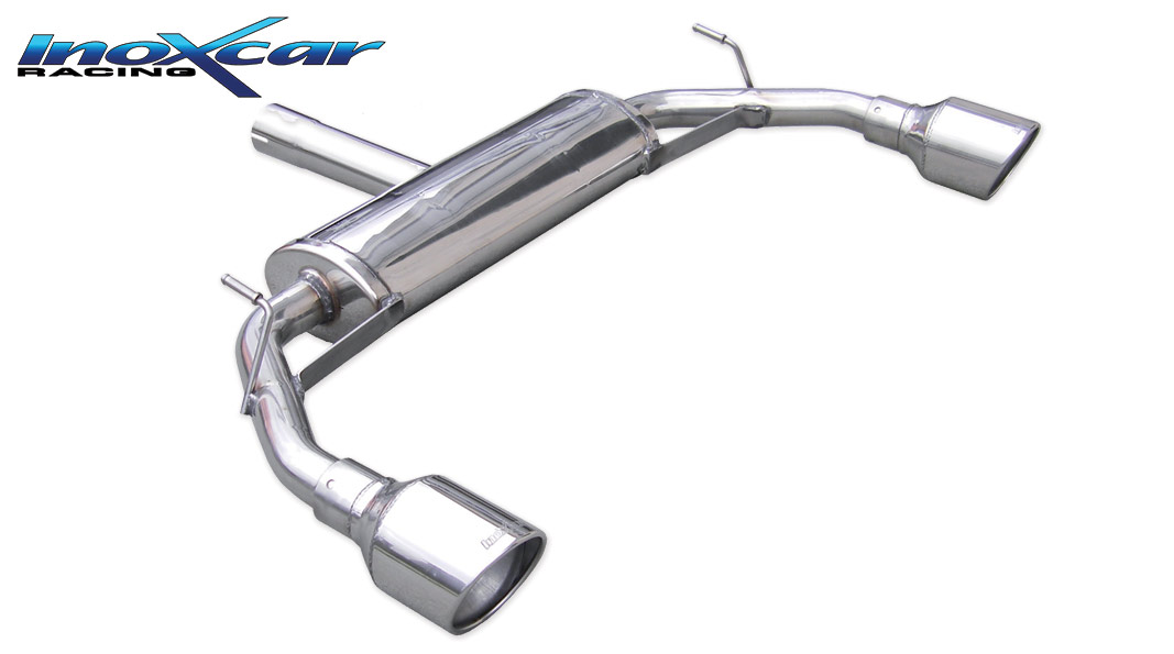 Giulietta 1750 TBi (235PS) Duplex-Sportauspuff 110mm X-RACE Edelstahl