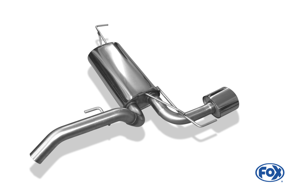 Opel Adam S Endschalldämpfer quer Ausgang links - 140x90 Typ 44 links Opel Adam S Endschalldämpfer quer Ausgang links - 140x90 Typ 44 links