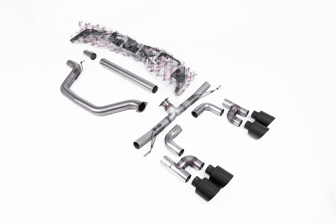 Volkswagen Golf Mk8 GTi (Golf R Style Quad Outlet Systems - 245ps Non-GPF / North American Models Only) 115 GT
