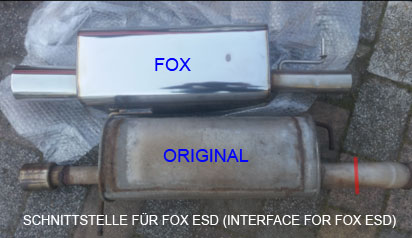 Ford Fiesta VI ST150 Endschalldämpfer - 1x90 Typ 13 Ford Fiesta VI ST150 Endschalldämpfer - 1x90 Typ 13